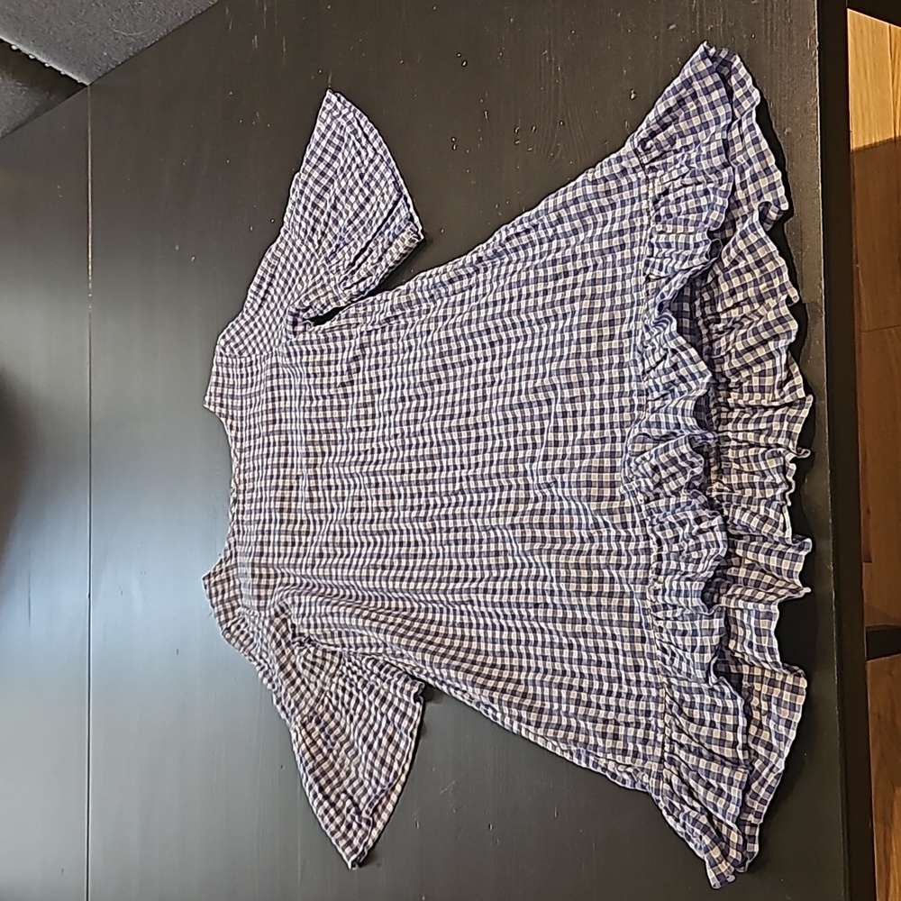 Gingham pattern H&M dress